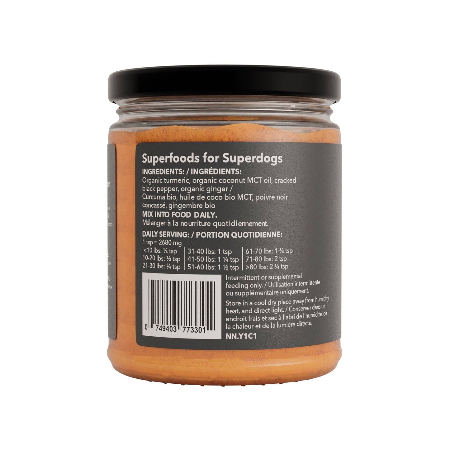 Golden Turmeric Dog Superblend