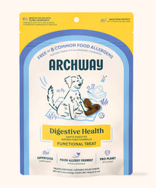 Front package of Archway Digestive Health functional dog treats for digestive support