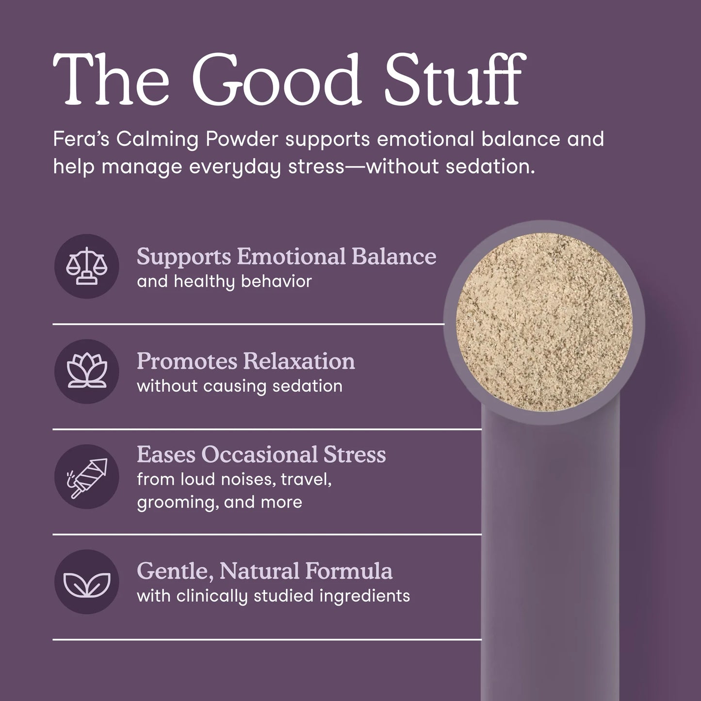 Natural calming supplement for dogs supporting relaxation, mood, and stress response