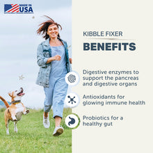 Four Leaf Rover Kibble Fixer topper supporting digestion, gut health and immune balance in dogs