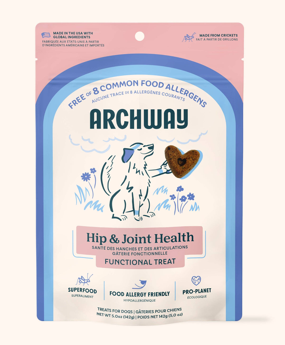 Archway Hip & Joint Health functional dog treats with glucosamine and chondroitin