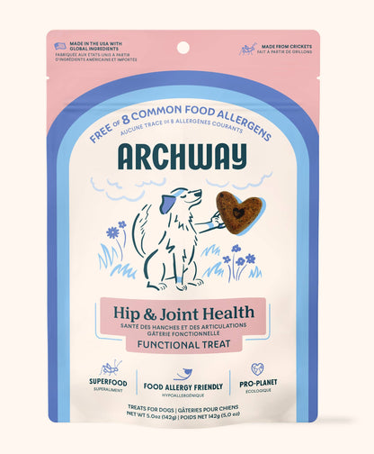 Archway Hip & Joint Health functional dog treats with glucosamine and chondroitin