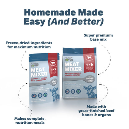 Meat Mixer - Base Mix for Homemade Dog Food