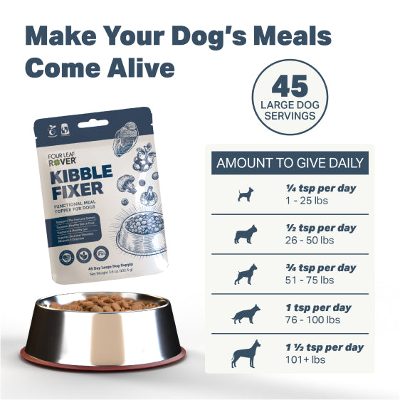 Kibble Fixer Dog Topper