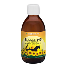 BioStar Sunn-E K9 vitamin E oil for dogs made with sunflower oil for antioxidant and cellular support