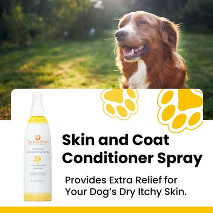 Natural Aroma Paws Dog Coat Conditioning Spray for Soft, Shiny Fur and Skin Car