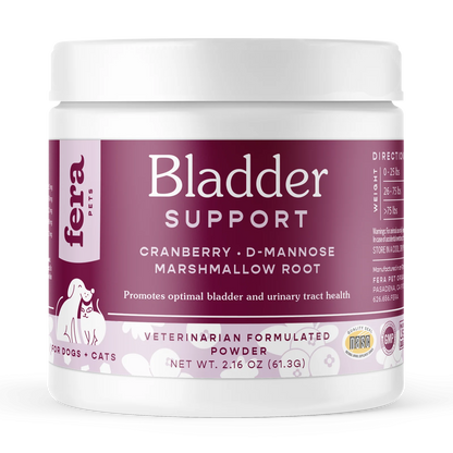 Fera Pet Bladder Support Supplement, natural urinary health support for dogs, promotes healthy bladder function, vet-formulated pet supplement